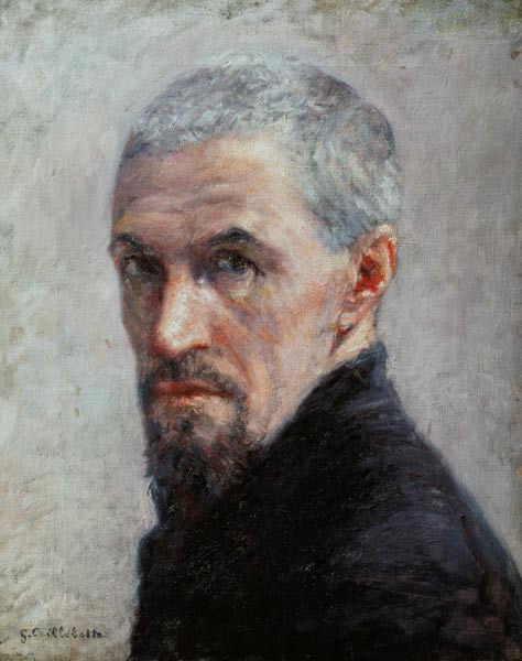 Self-portrait from Gustave Caillebotte
