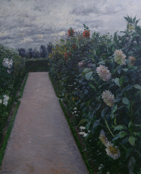 Garden Path from Gustave Caillebotte