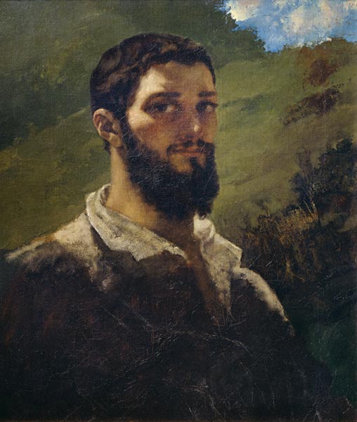 Self-Portrait from Gustave Courbet