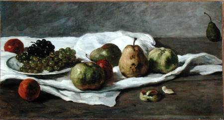 Apples, pears and grapes from Gustave Courbet