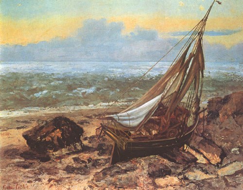 Barque de pêcheurs from Gustave Courbet