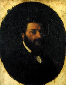 Portrait of the painter Jules fuse contactor. from Gustave Courbet