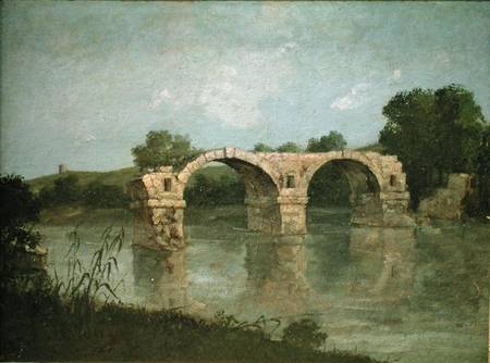 The Bridge at Ambrussum from Gustave Courbet