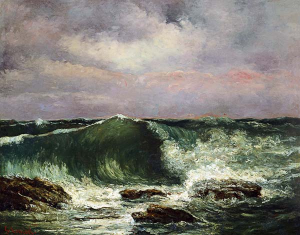 The Wave from Gustave Courbet
