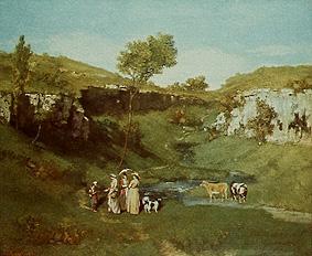 The beautiful the village one. from Gustave Courbet
