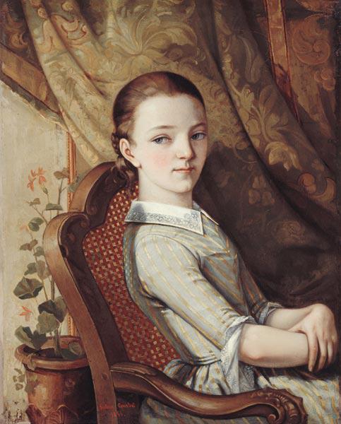 Portrait de Juliette Courbet