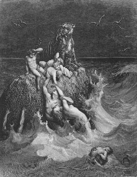 The Deluge (Frontispiece to the illustrated edition of the Bible)