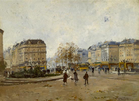 Place Pigalle, Paris. from Gustave Mascart