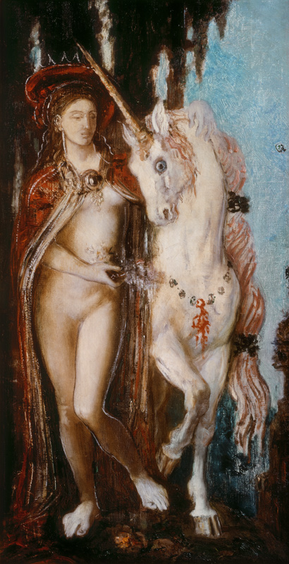 G. Moreau, La Licorne from Gustave Moreau