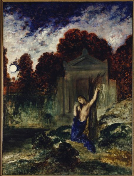 Gustave Moreau, Orpheus at Eurydice s Gr from Gustave Moreau