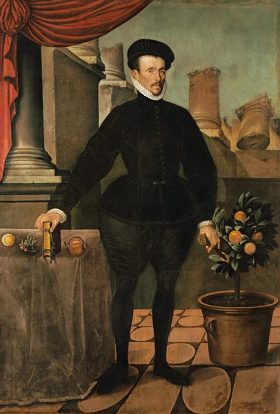 Portrait of the professor of the medicine Felix Platter