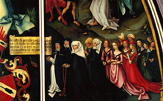 Epitaph of the nurses Walther detail of the right Tafelafel: The women of the family from Hans Holbein the Elder