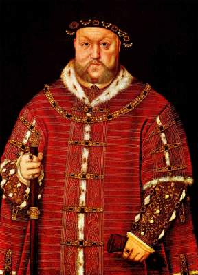 Heinrich VIII from Hans Holbein the Younger