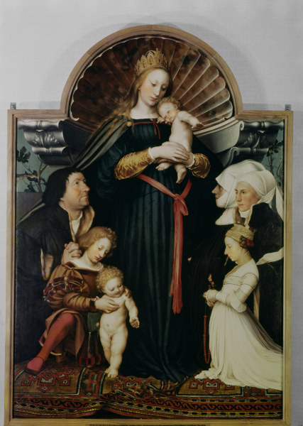 H.Holbein d.J., Madonna des Jakob Meyer from Hans Holbein the Younger