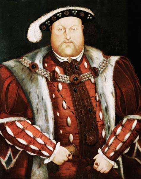 Portrait Of King Henry VIII from Hans Holbein the Younger