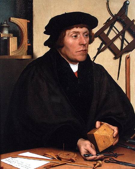Portrait of Nicholas Kratzer (1487-c.1550) from Hans Holbein the Younger