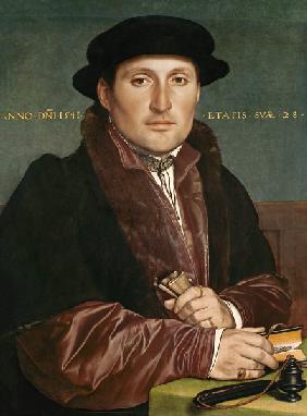 Portrait of a young merchant (angebl Hans of muzzle from Nuremberg)