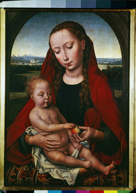 The Virgin and child from Hans Memling