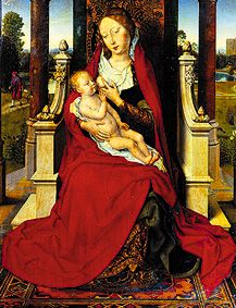Maria with the child. from Hans Memling
