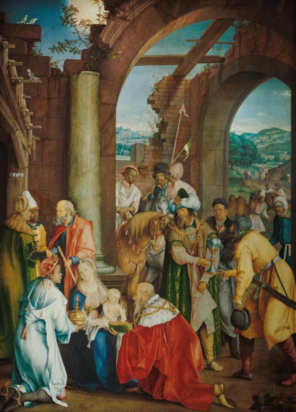 The adoration of the kings from Hans Suess von Kulmbach