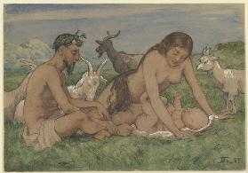Family of Fauns