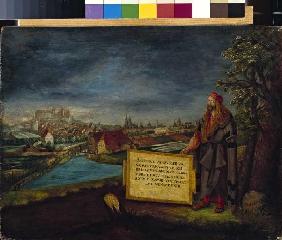 Blick auf Nürnberg mit Altbrecht Dürer im Vordergrund