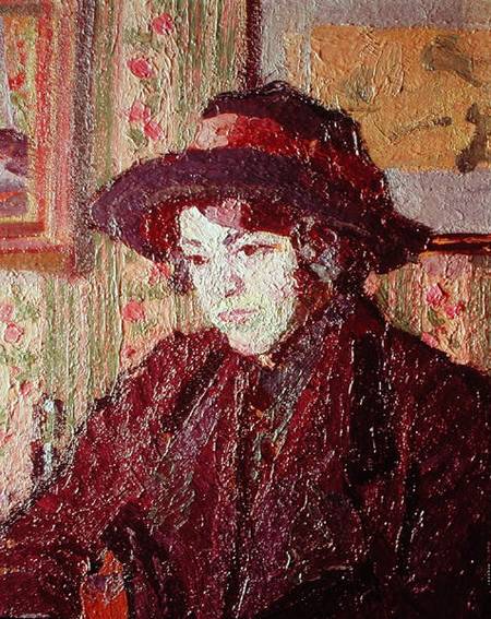 The Tea Cup  (detail of 125660) from Harold Gilman