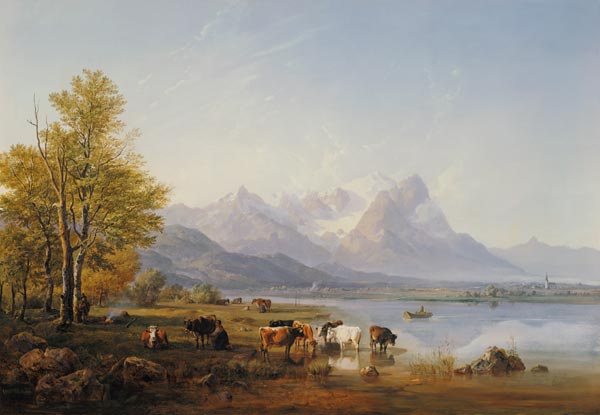 Garmischer Valley from Heinrich Bürkel