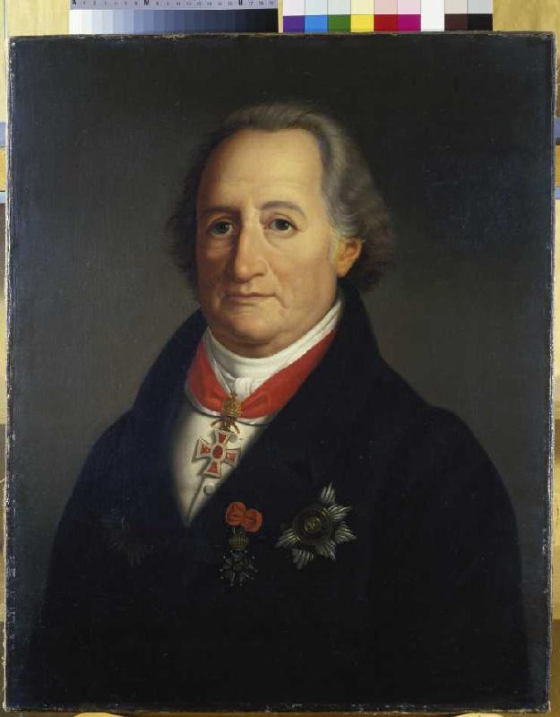 Johann Wolfgang von Goethe from Heinrich Christoph Kolbe