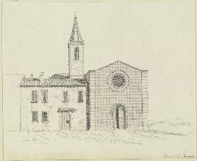 Die Kirche S. Giuliana bei Perugia