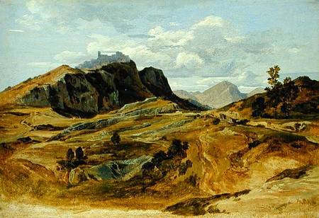 Landscape at Civitella from Heinrich Reinhold