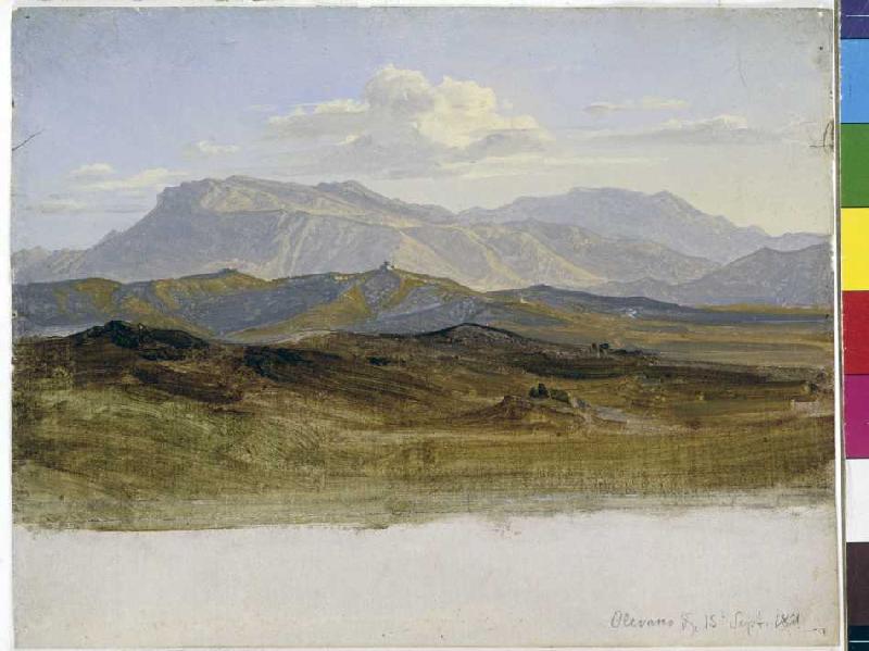 Landschaftsstudie aus den Sabinerbergen from Heinrich Reinhold