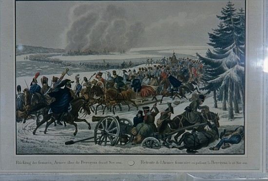 The retreat of the French army from Moscow in 1812 from Heinrich August Mansfeld