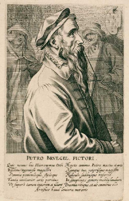 Pieter Brueghel d.Ä from Hendrik Hondius