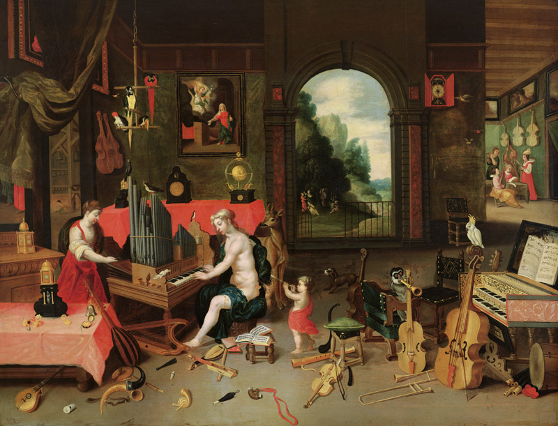 Allegory of Hearing from Hendrik van Kessel