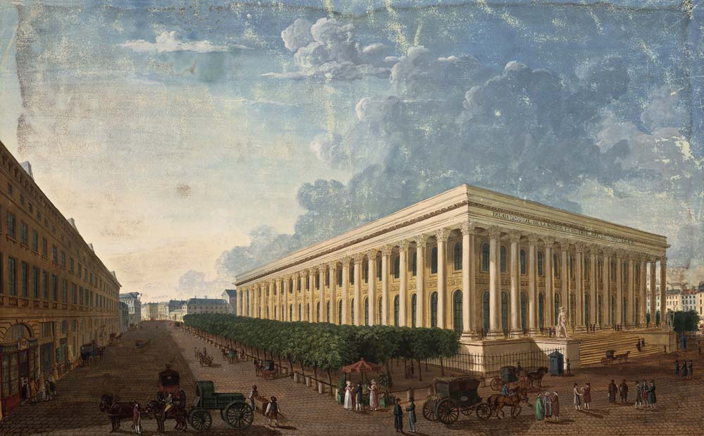The Palais de la Bourse from Henri Courvoisier-Voisin