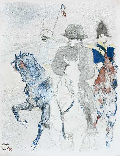 Napoleon Riding from Henri de Toulouse-Lautrec