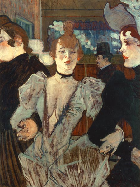 Au Moulin rouge from Henri de Toulouse-Lautrec