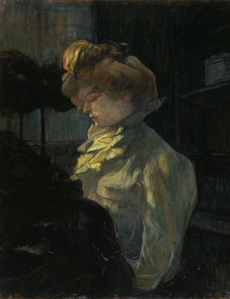 La Modiste from Henri de Toulouse-Lautrec