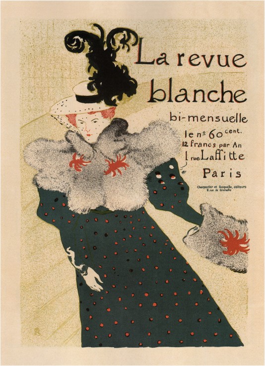 La Revue Blanche (Poster) from Henri de Toulouse-Lautrec