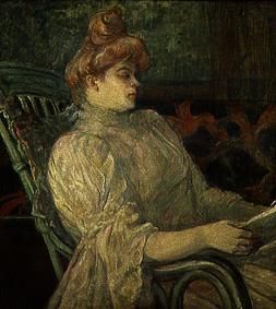 Madam Marthe X. in Bordeaux. from Henri de Toulouse-Lautrec