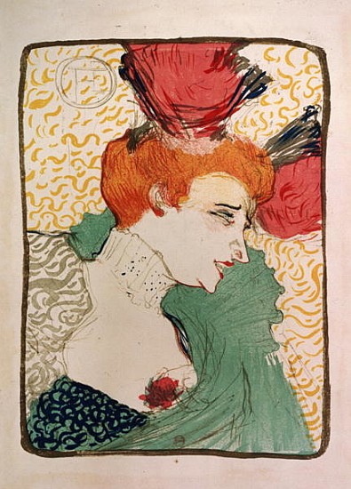 Mademoiselle Marcelle Lender, 1895 (litho and w/c) (proof of 7012) from Henri de Toulouse-Lautrec