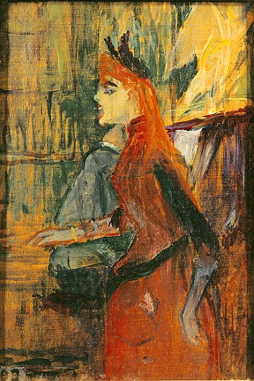The Singing Lesson from Henri de Toulouse-Lautrec