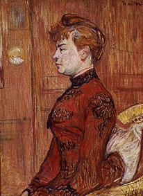 The daughter of the policeman from Henri de Toulouse-Lautrec