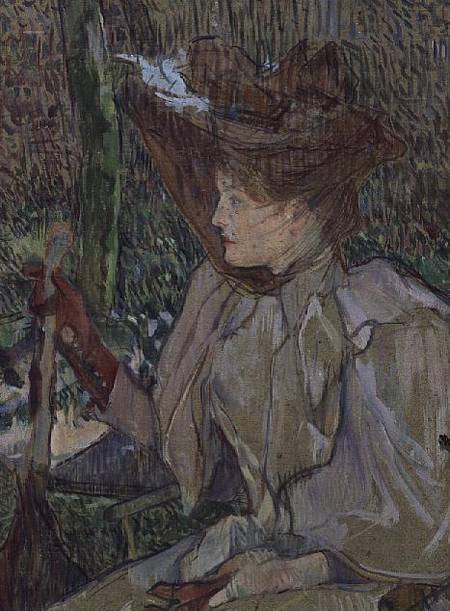 Woman with Gloves from Henri de Toulouse-Lautrec