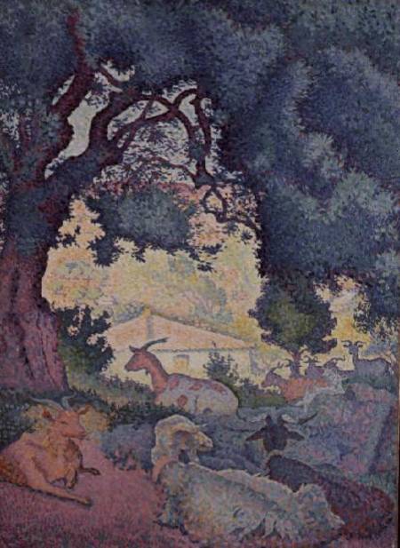 Landscape with Goats from Henri-Edmond Cross