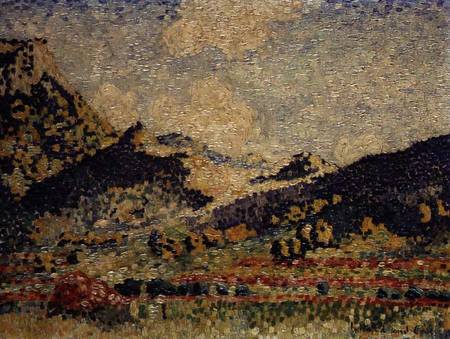 Study for the Small Maures Mountains from Henri-Edmond Cross