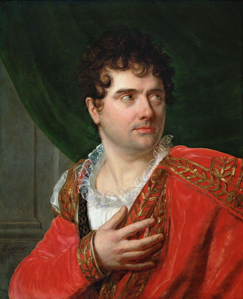 Portrait of Francois Joseph Talma (1763-1826) from Henri Francois Riesener