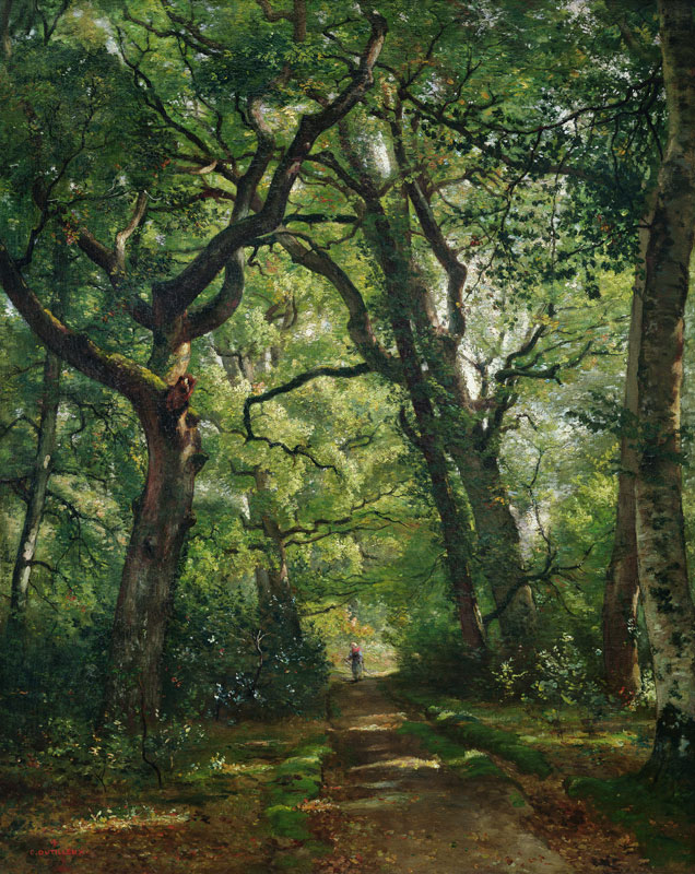 Path in the Forest from Henri Joseph Constant Dutilleux