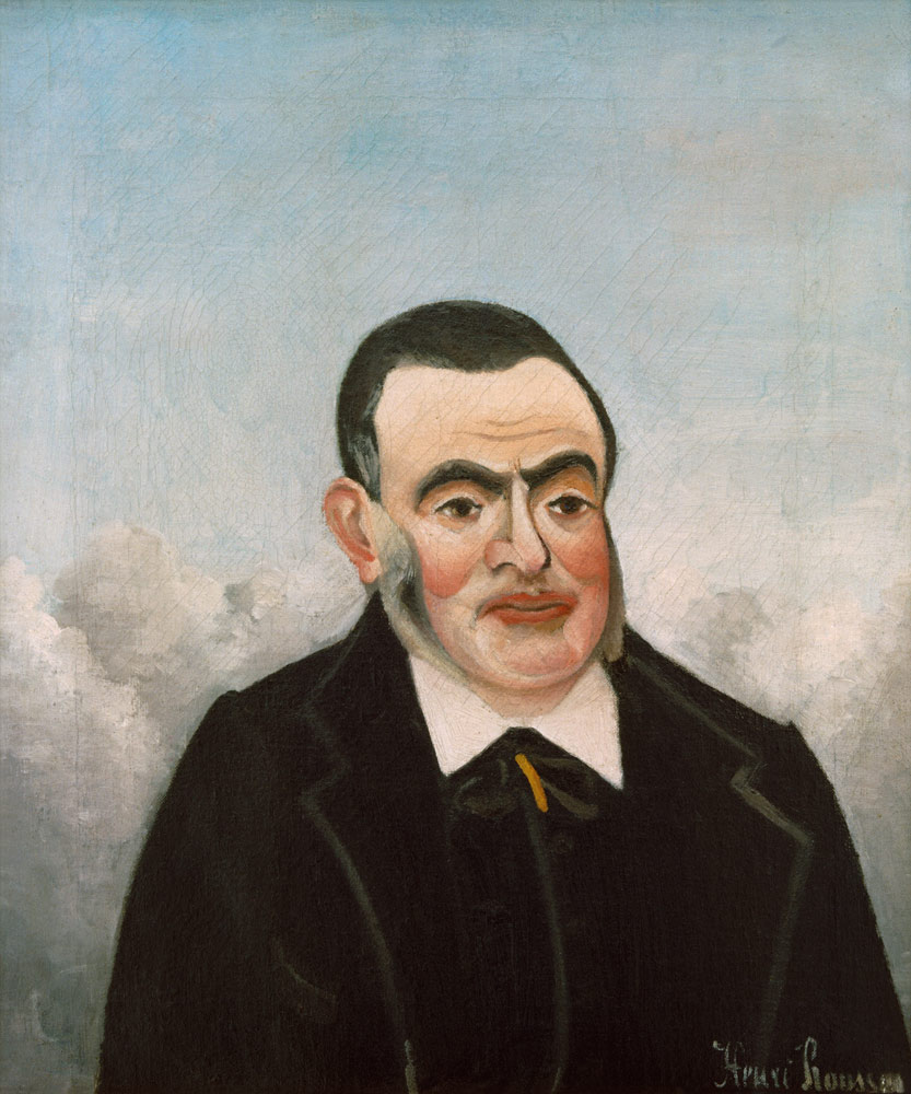 H.Rousseau, Portrait of a Man from Henri Julien-Félix Rousseau
